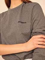 Patagonia M's L/s Line Logo Ridge Responsibili-tee