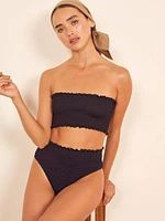 Ventura Smocked Bikini Bottom