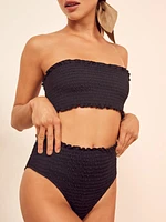 Ventura Smocked Bikini Bottom