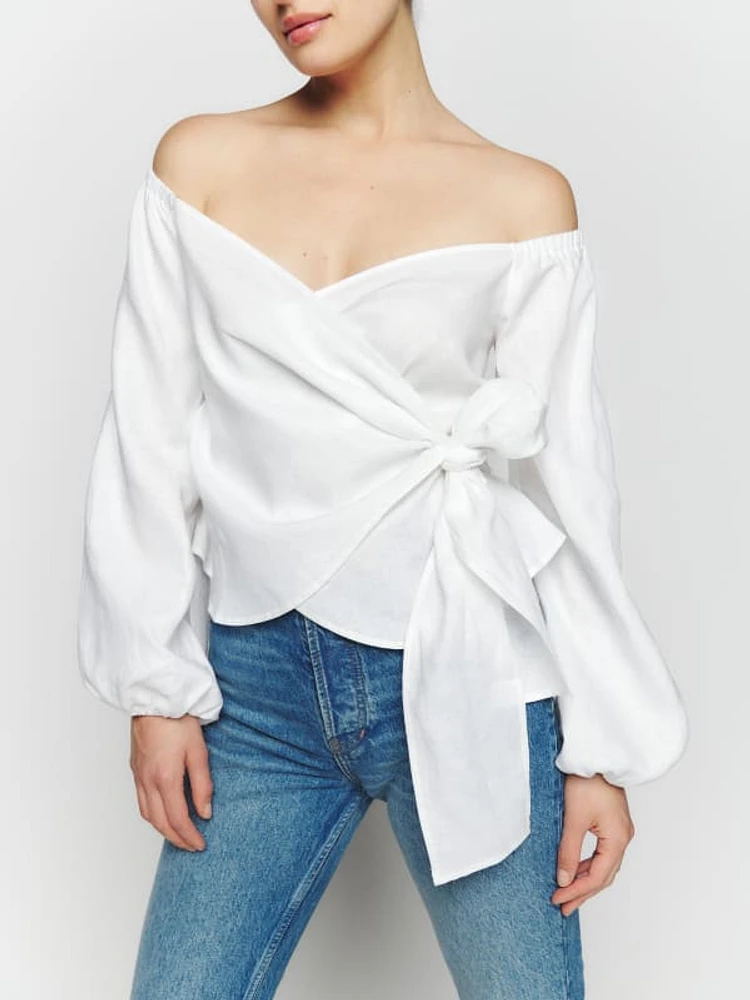 Hart Linen Top