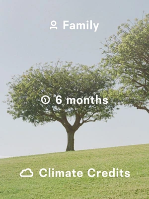 Family 6-month Climate Credit