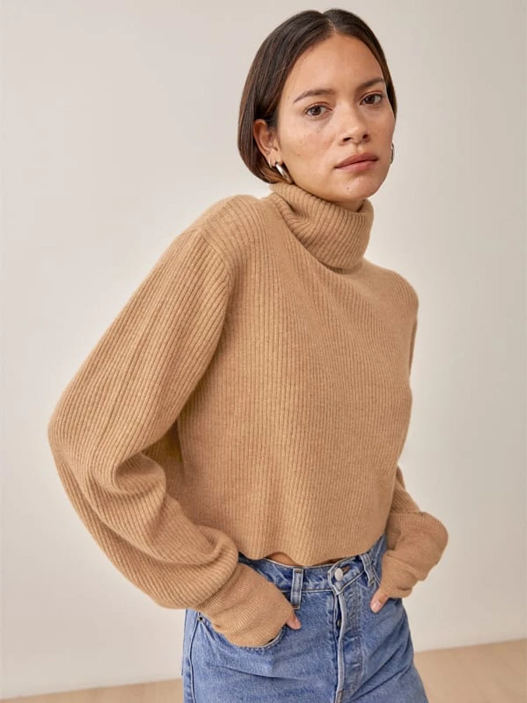 Luisa Cropped Cashmere Sweater