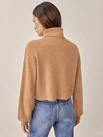 Luisa Cropped Cashmere Sweater