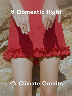 Domestic Flight Climate Credits