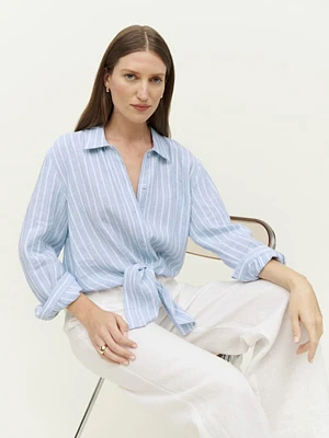 Anzio Linen Top