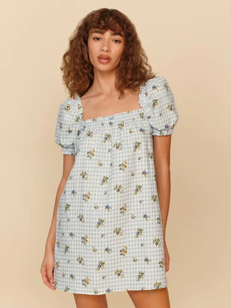 Carsen Linen Dress