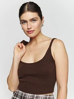 Varenne Cashmere Tank And Cardi Set