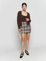 Varenne Cashmere Tank And Cardi Set