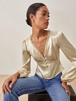 Rosen Silk Top