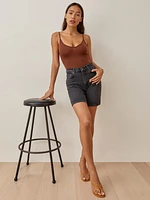 Sammie High Rise Relaxed Jean Shorts