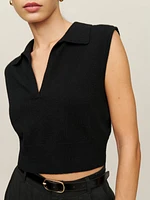 Gezim Collared Sweater Vest