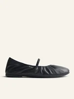 Buffy Ruched Ballet Flat