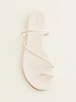 Ludo Toe Ring Strappy Flat Sandal