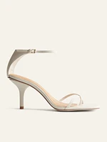 Gigi Strappy Mid Heel Sandal