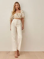 Lexi High Rise Wide Leg Jeans