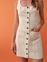 Jill Linen Dress