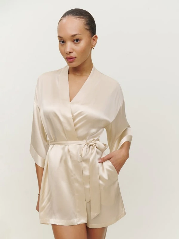 Nancie Silk Robe