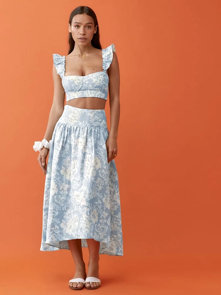 Junie Linen Two Piece