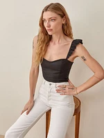 Brittany Linen Top