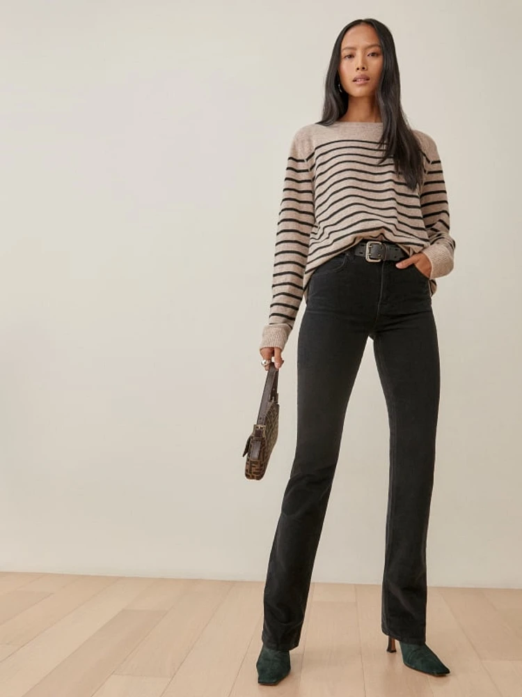 Peyton High Rise Bootcut Corduroy Pants