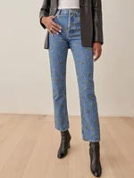 Mixed Emotions High Rise Straight Jeans