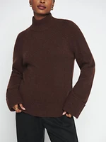 Garrett Cashmere Oversized Turtleneck