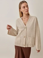 Amelie Regenerative Wool Cardigan