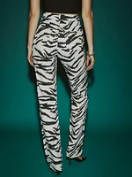 Tiger High Rise Straight Long Jeans