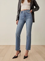 Stardust High Rise Straight Jeans