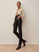 Sierra High Rise Straight Long Jeans