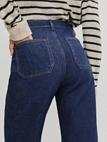 Victoria High Rise Wide Leg Jeans