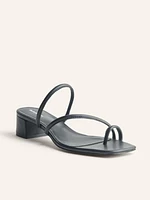 Vegan Meena Block Heel Sandal