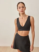 Roxy Ecostretch Plunge V-neck Bra