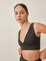 Roxy Ecostretch Plunge V-neck Bra