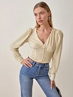 Henning Velvet Top