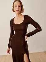 Finneas Velvet Dress