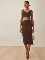 Lieta Open Knit Two Piece