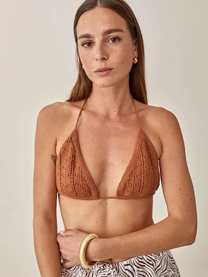 Viva Open Knit Bra