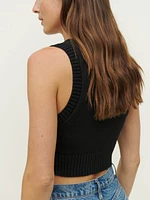 Norma Cotton Sweater Tank