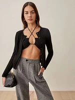 Rosalia Cashmere Bra And Cardigan Set