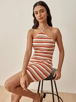 Martel Open Knit Mini Dress