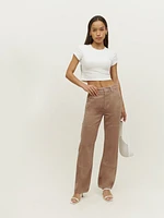 Harrison Carpenter High Rise Straight Pants