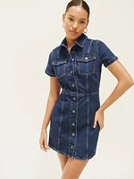 Kent Denim Mini Dress