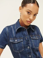 Kent Denim Mini Dress