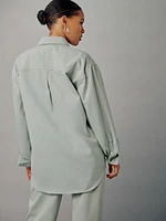 Ray Oversized Twill Shirt