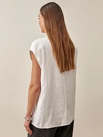 Maira Linen Top