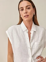 Maira Linen Top