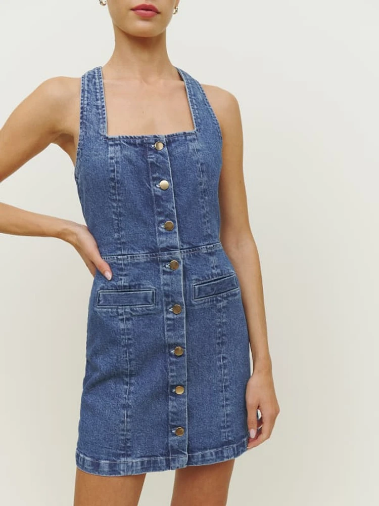 Dionne Denim Mini Dress