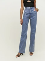 Brynn High Rise Wide Leg Trouser Jeans