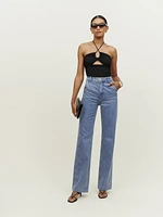 Brynn High Rise Wide Leg Trouser Jeans